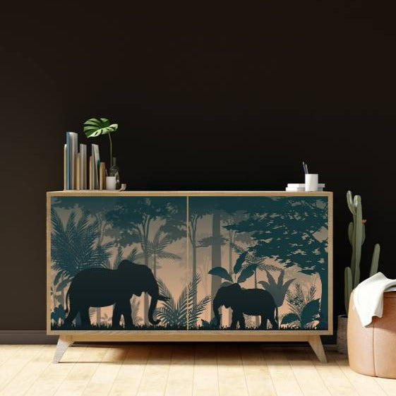 Elephant Wild Sticker