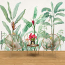 Sage Tropical Wallpaper