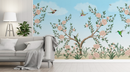 Scenery Chinoiserie Wallpaper