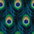 Peacock Pattern Sticker