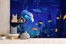 Shark And Fishes Wallpaper