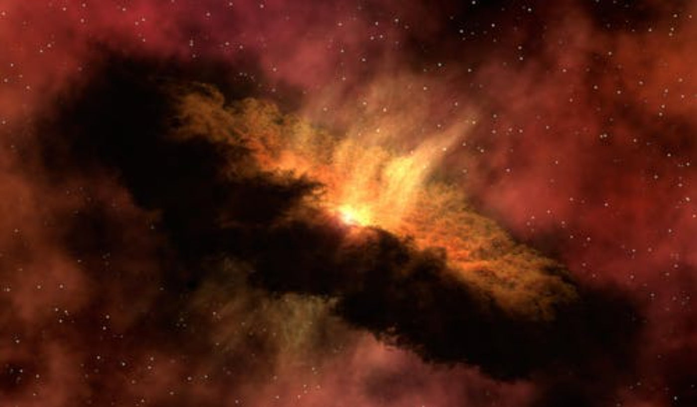 Explosion In Space wall covering