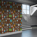 Chemistry Lab E=MC^2 Wallpaper