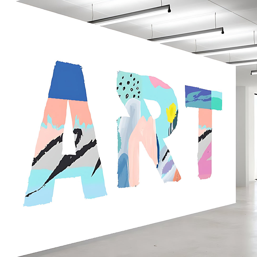 Art Subtle White Wallpaper