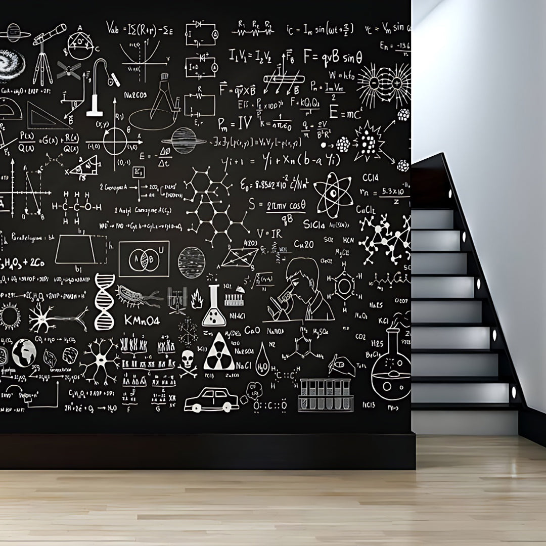 Emvency Tapestry Black Wallpaper
