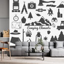 Champing Elements Wallpaper