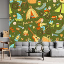 Cycling Picnic Wallpaper