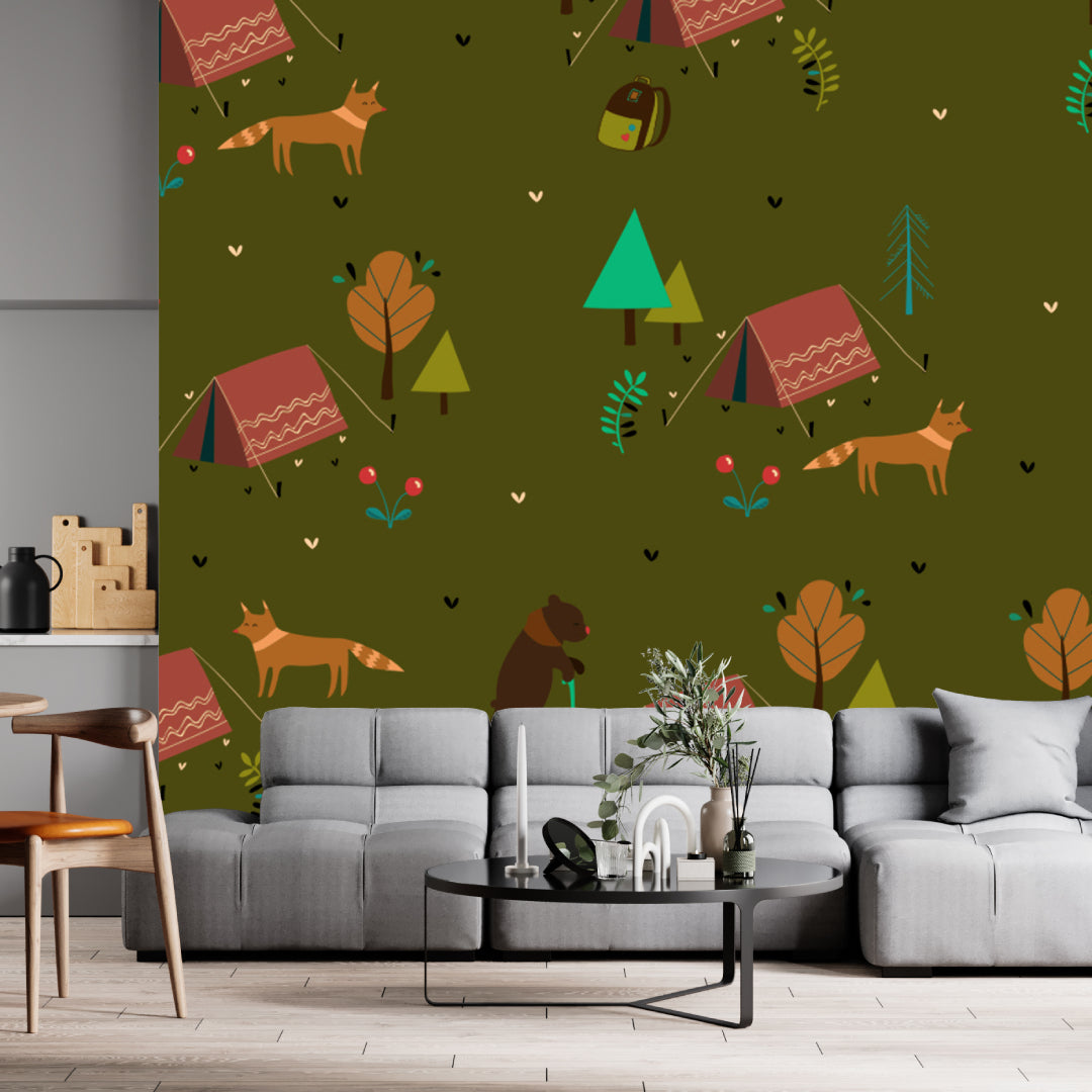 Dog Camp Wallpaper
