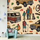 Bus Taxi Stand Wallpaper