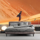 Subtle Orange Wallpaper