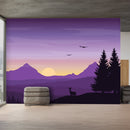 Ombre Mountain Wallpaper