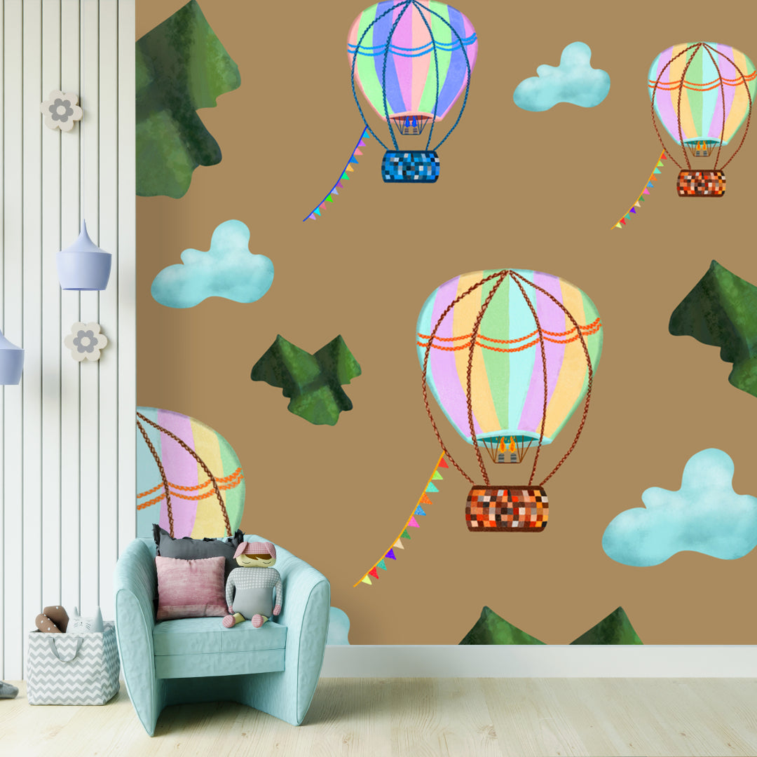 Parachute Camp Wallpaper