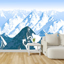 White Mountain Wallpaper