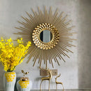 Golden Starburst Wall miror