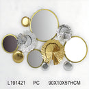 Abstract Modern Mirror Metal Art