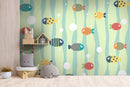Cute Fish Wallpaper, Under the Sea wall Mural