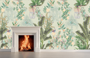 Tropical Majestic Chinoiserie Wallpaper