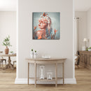 Imaginative Floral Lady