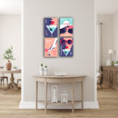 Vogue Muse Lady Set Of 4