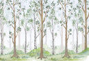 Watercolor Painting Tree Wallpaper
