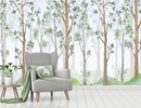 Watercolor Painting Tree Wallpaper