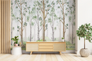 Watercolor Painting Tree Wallpaper