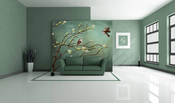 COLOR SOLUTION Decorative Green Wallpaper Price in India - Buy COLOR  SOLUTION Decorative Green Wallpaper online at Flipkart.com