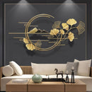Flower Iron Pattern Metal Décor