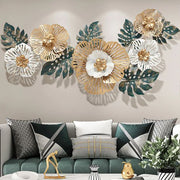 Metal Design Flower Metal Art Décor