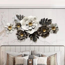Elegant Flower Design Metal Art Décor
