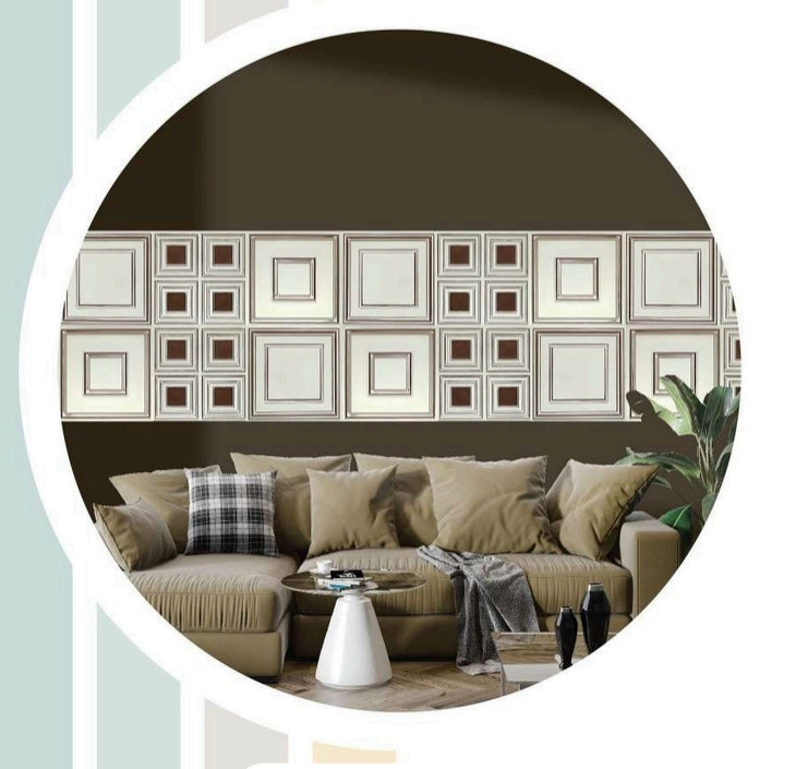 Pvc Pattern Panel Square Shapes Pattern PVC Panel – Myindianthings