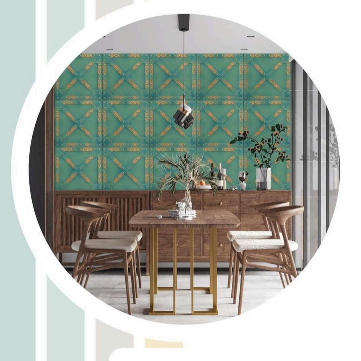 Pvc Pattern Panel Triangle Box Pattern PVC Panel – Myindianthings