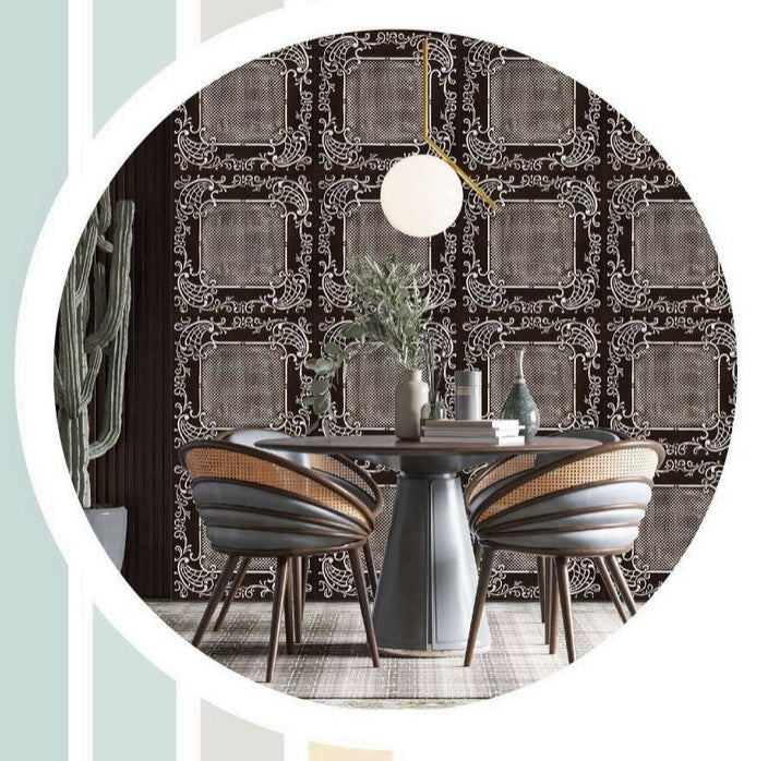 Pvc Pattern Panel Squary Floral Pattern PVC Panel – Myindianthings