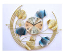 Half Moon Design Metal Wall Clock