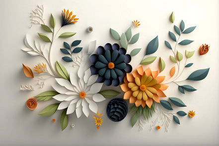 3D Beautiful Floral Wallpaper