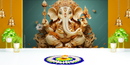 3D Carved Ganesh Ji Wallpaper