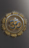 3D Shiv Textured Om Wallpaper