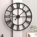 Creative Roman Numeral Wall Clock