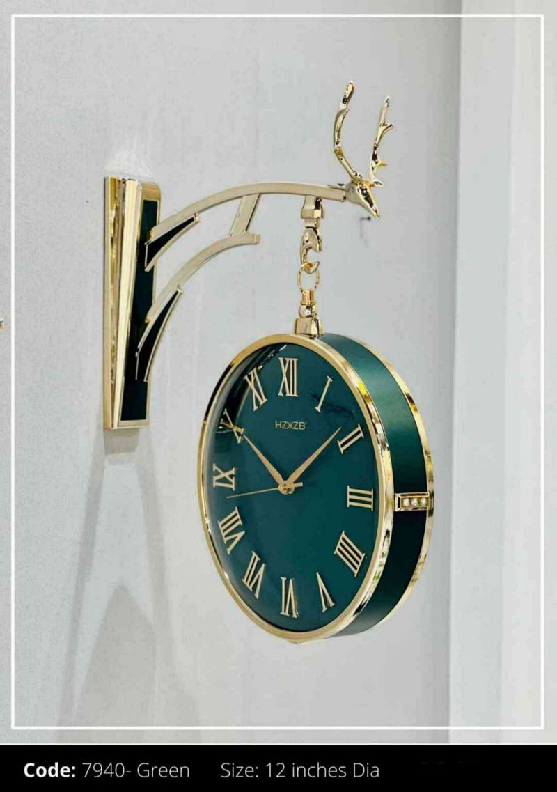 Green Imported Wall Clock