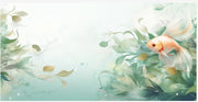 Adorable Fish Scenery Cafe Wallpaper