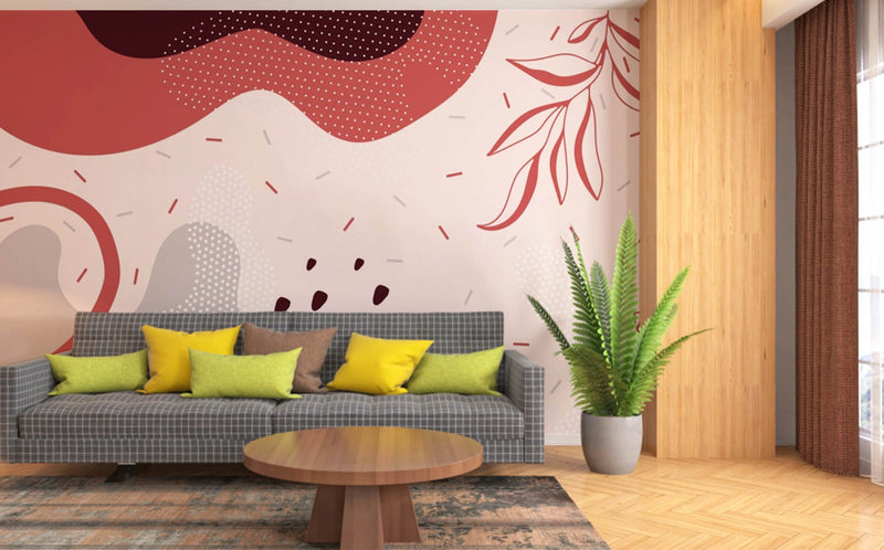 Aesthetic Abstract Pattern Boho Wallpaper