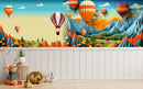 Air Balloons Landscape Kids Wallpaper