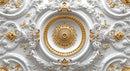 Antique Decor Theme Ceiling Wallpaper