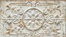 Antique Floral Theme Ceiling Wallpaper