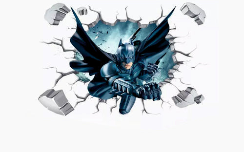 Attractive Broken Effect Batman Wallpaper
