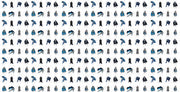 Avengers Team Pattern Wallpaper