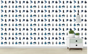 Avengers Team Pattern Wallpaper