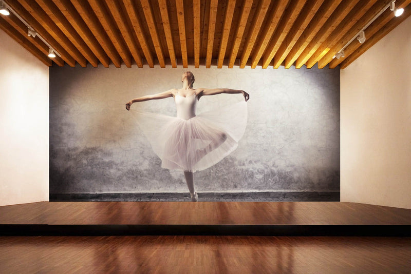 Ballerina Dancing Theme Wallpaper