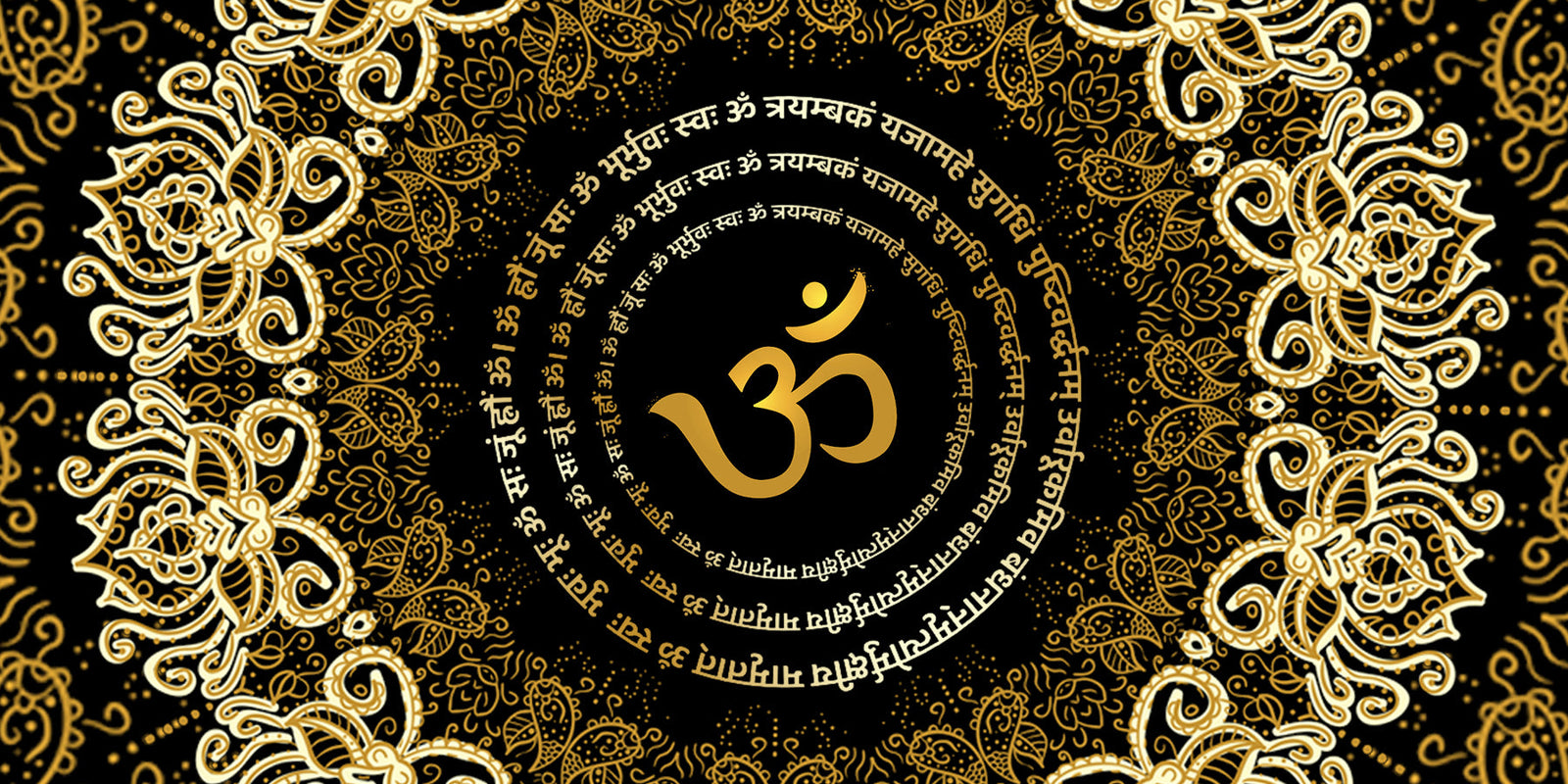 Beautifully Designed Om Wallpaper – Myindianthings