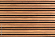 Brown Horizontal Stripes Wooden Wallpaper